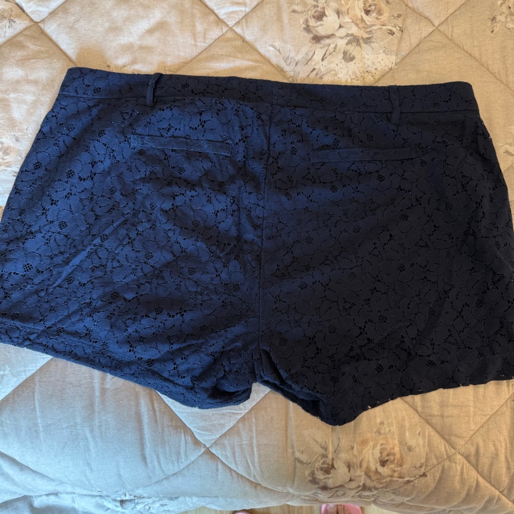Torrid Deep Blue Shorts - Picture 2 of 3